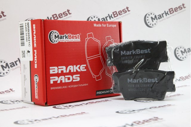 Колодки тормозные задние, дисковые MRB20521C MarkBest