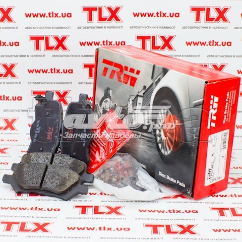 Колодки на тормоз задний дисковый TPC1402 TRW