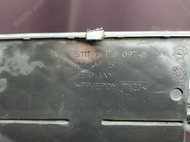 BMW 51117178097 Решетка бампера переднего левая в наличии Украина