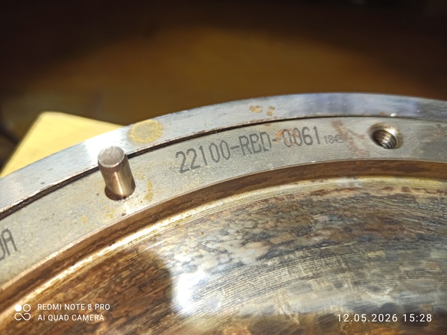 22100RBD006 HONDA Маховик купить в Днепр