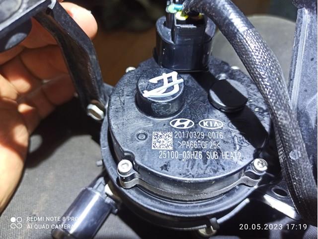 Насос системы охлаждения 2510003HZ6 HYUNDAI