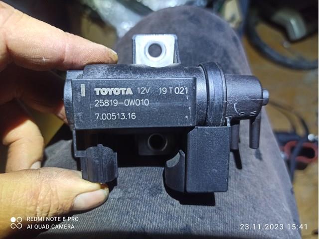 Преобразователь давления (соленоид) наддува/EGR 258190W010 TOYOTA