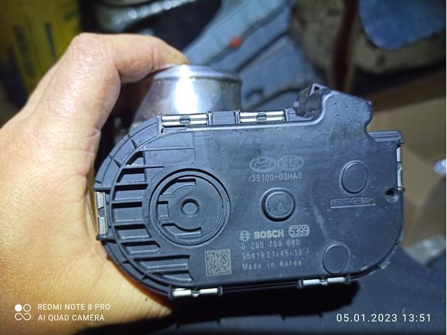 Заслонка воздушная 3510003HA0 HYUNDAI