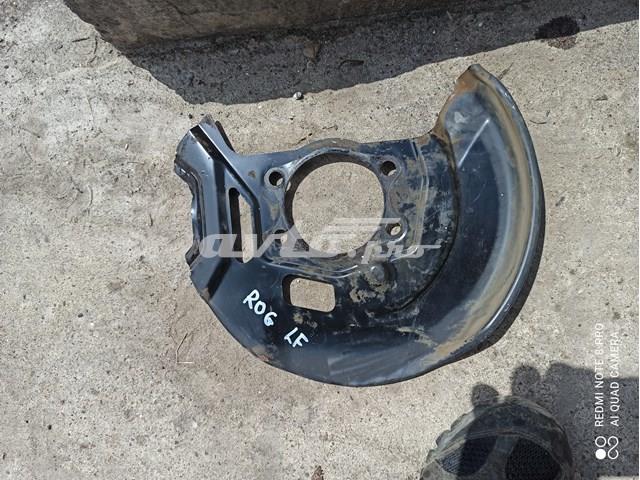 Защита тормозного диска, переднего, левого 411614BT0A NISSAN