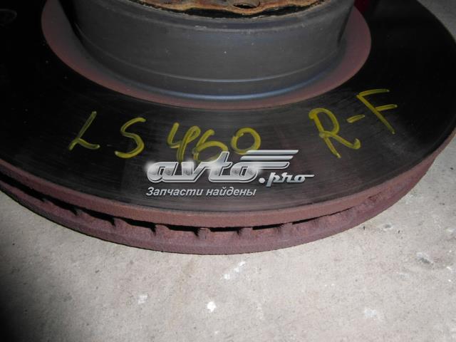 TOYOTA 4351250240 Передние тормозные диски в наличии Ирпень