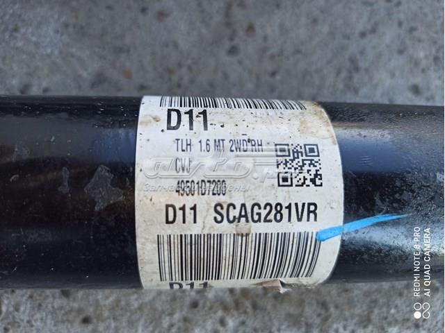 HYUNDAI 49501D7200 Правая полуось в наличии Львов