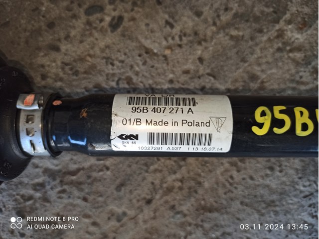 95B407271A PORSCHE Полуось передняя купить в Украина