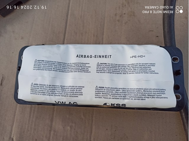 95B880204 PORSCHE Подушка безопасности (AIRBAG) пассажирская купить в Львов