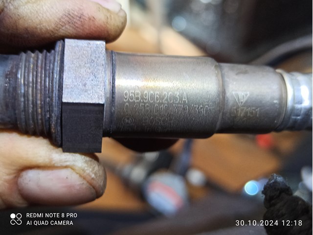 95B906203A PORSCHE Лямбда-зонд, датчик кислорода после катализатора левый купить в Ровно