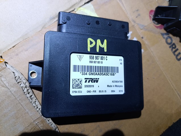 БУ электромеханического стояночного тормоза 95B907801C PORSCHE