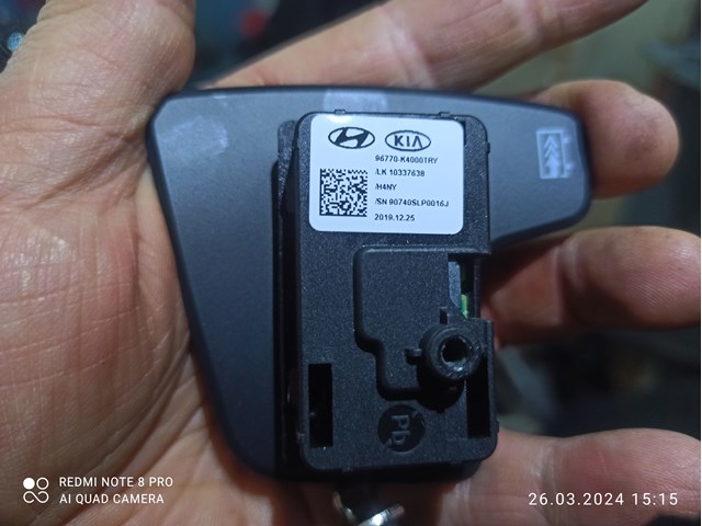 Механизм переключения передач, подрулевой 96770K4000TRY HYUNDAI