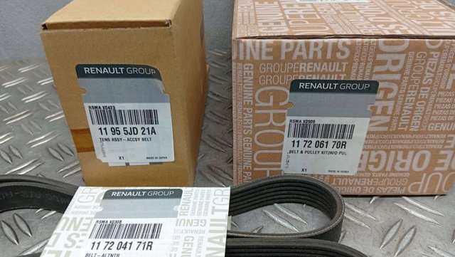 117206170R RENAULT Ремень агрегатов приводной, комплект купить в Полтава