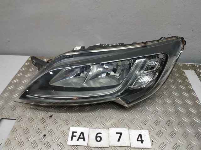 Фара дальнего света в сборе 1375101080 FIAT