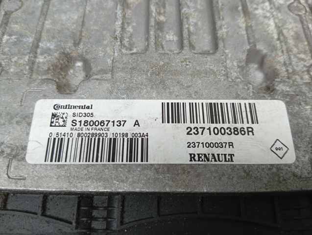 RENAULT 237100386R Блок управления двигателем в наличии Сумы