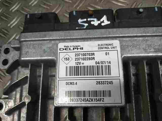 237102280R RENAULT Блок управления двигателем купить в Каменское