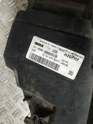 260607971R RENAULT Левая фара купить в Хмельницкий