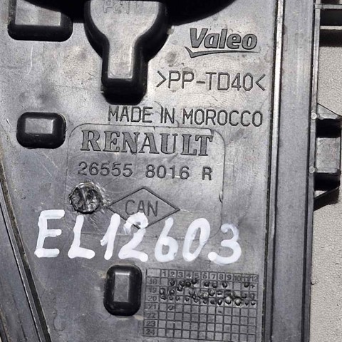 265558016R RENAULT Фонарь задний левый купить в Днепр