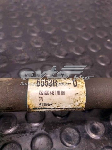 RENAULT 391006553R Правая полуось в наличии Киев