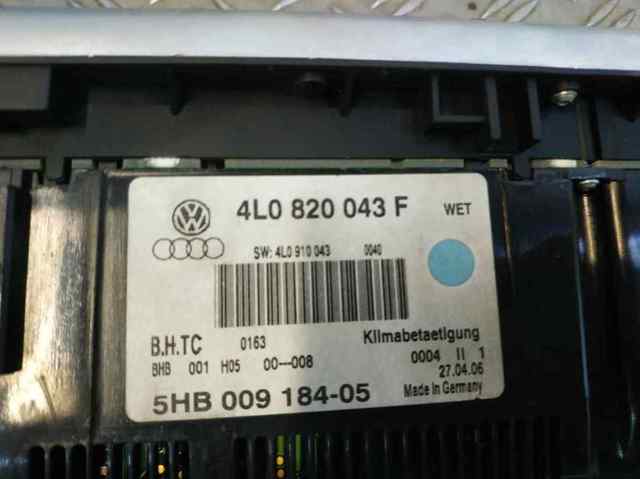 4L0820043F VAG Блок управления кондиционером купить в Каменское