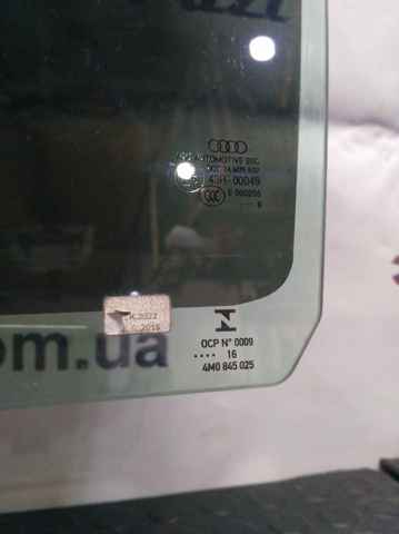 4M0845025 Стекло двери задней левой купить Ирпень