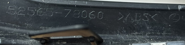 TOYOTA 5256578060 Молдинг бампера заднего правый в наличии Запорожье