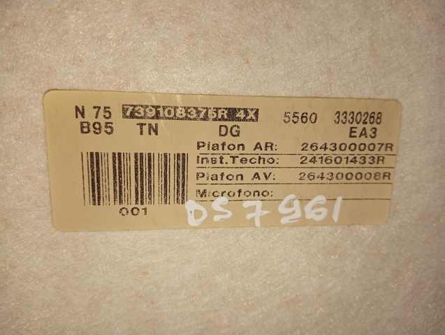 RENAULT 739108375R Обивка крыши (потолок) в наличии Сумы