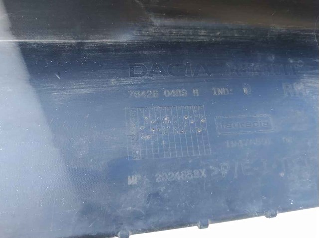 764260493R RENAULT Накладка (молдинг) порога наружная правая купить в Винница