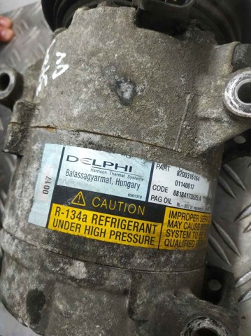 RENAULT 8200316164 Компрессор кондиционера в наличии Киев