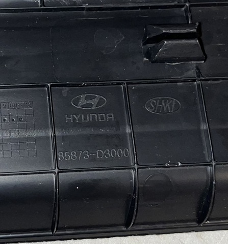 HYUNDAI 85873D3000TRY в наличии Хмельницкий