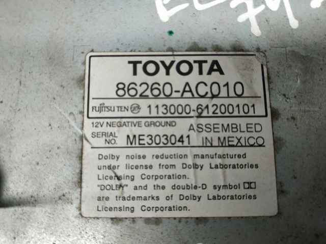 TOYOTA 86260AC010 в наличии Ровно