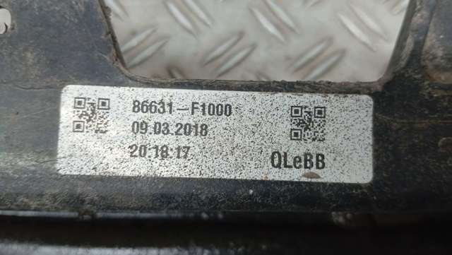 HYUNDAI 86631F1000 Усилитель бампера заднего в наличии Сумы