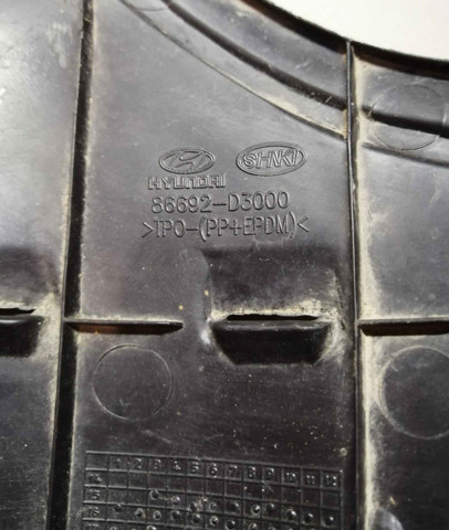 HYUNDAI 86692D3000 Защита бампера заднего в наличии Черкассы