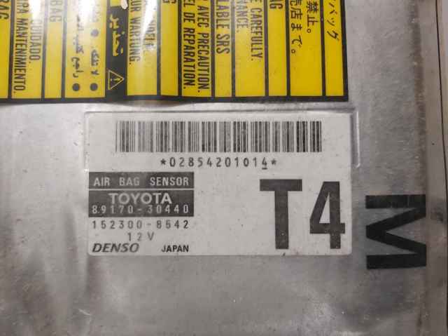 8917030440 TOYOTA Модуль-процессор управления подушкой безопасности (ЭБУ AIRBAG) купить в Полтава
