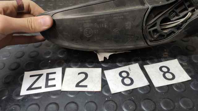 Наружное зеркало левое 96347725XT PEUGEOT