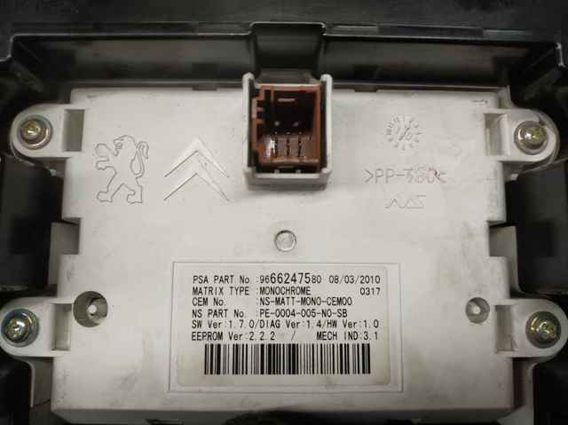 PEUGEOT 9666276380 в наличии Кривой Рог