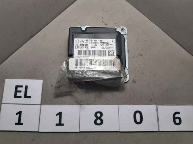9675181780 PEUGEOT Модуль-процессор управления подушкой безопасности (ЭБУ AIRBAG) купить в Киев