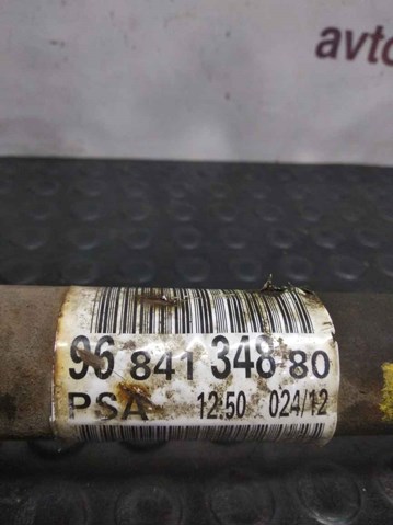 9684134880 PEUGEOT Правая полуось купить в Ирпень
