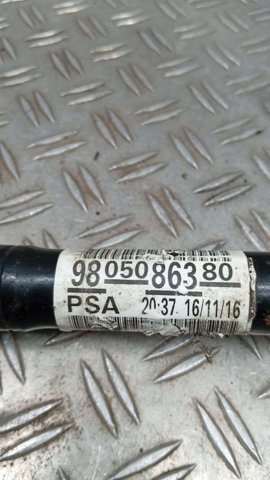 PEUGEOT 9805086380 Полуось (привод) передняя левая в наличии Запорожье