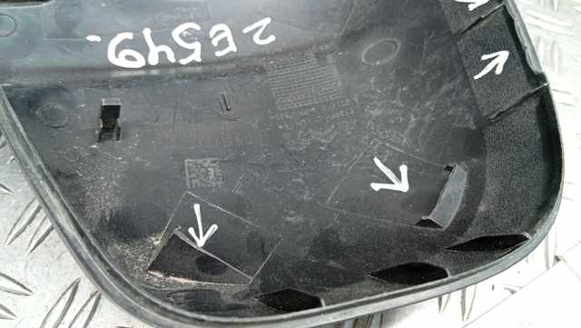 98087413XT PEUGEOT Накладка (крышка) зеркала заднего вида левая купить в Ирпень