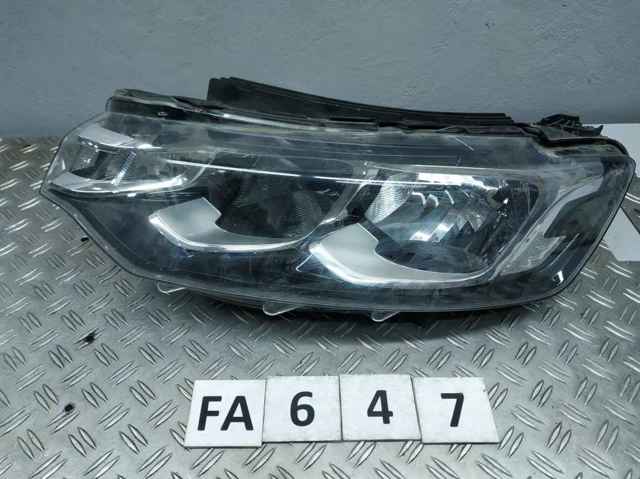 Фара дальнего света в сборе Citroen C-Elysee