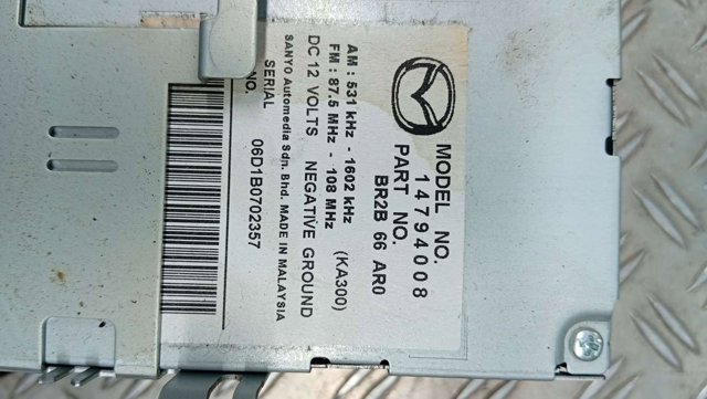 MAZDA BR2B66AR0 в наличии Тернополь