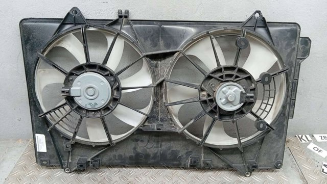 PYFV15025 MAZDA Диффузор радиатора охлаждения, в сборе с мотором и крыльчаткой купить в Киев