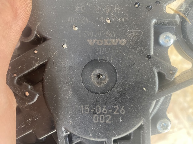 31294492 VOLVO Мотор стеклоочистителя заднего стекла купить в Хмельницкий