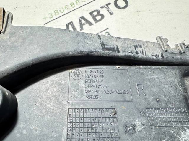 Защита бампера переднего, правая 51718055020 BMW