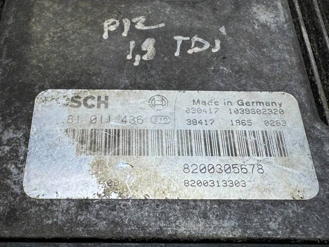 RENAULT 8200305678 Блок управления двигателем в наличии Тернополь