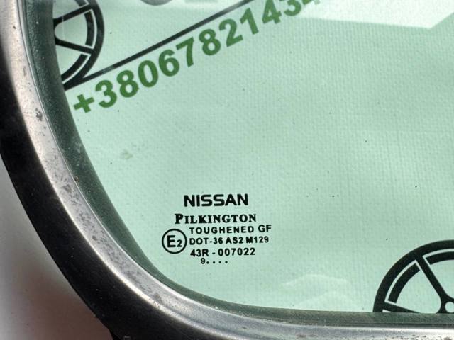 NISSAN 822622F000 Стекло-форточка двери задней правой в наличии Винница