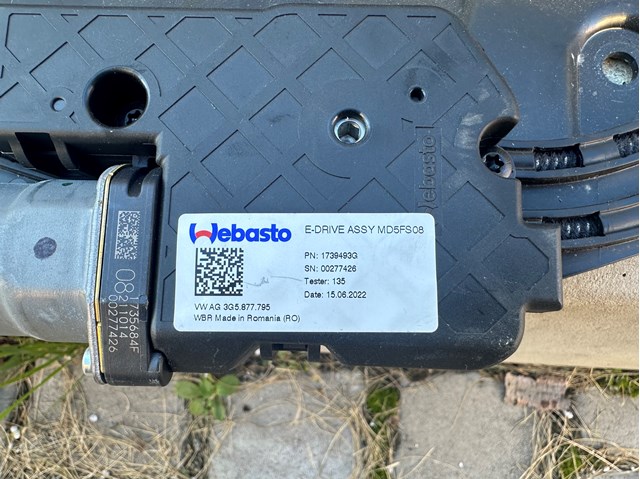 3G5877795 Мотор привода люка купить Полтава