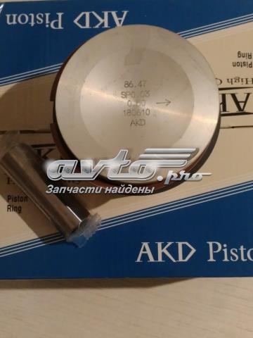 OTO AKDENIZ 44358116050 Поршень в комплекте на 1 цилиндр, 2-й ремонт (+0,50) в наличии Ужгород