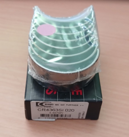 CR4363SI020 KING Вкладыши шатунные, 2-й ремонт купить в Полтава