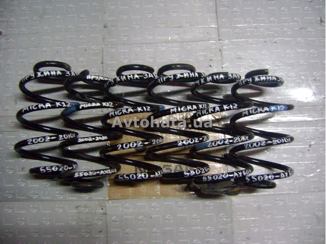 55020AX601 NISSAN Задняя пружина купить в Украина